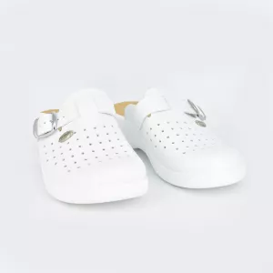 Saboti Medicali cu Catarama Fly Flot 130, alb