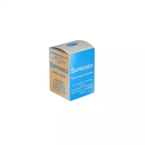 Pulbere cutanata, Sapromed, 12 g, Meduman