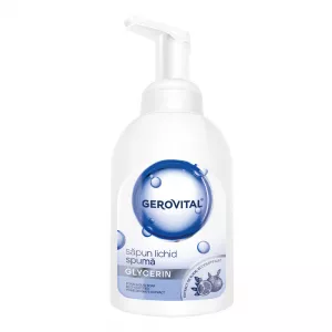 Sapun lichid spuma pure glycerin, 300 ml, Gerovital