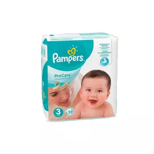 Scutece Pampers ProCare, Nr. 3, 5 - 9 kg, 32 bucati