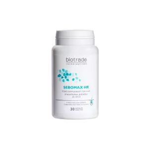 Sebomax HR supliment impotriva caderii parului, 30 capsule, Biotrade