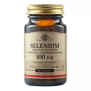 Seleniu 100mcg, 100 tablete, Solgar