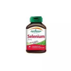Seleniu cu beta caroten, vitamina C + E, 60 comprimate, Jamieson