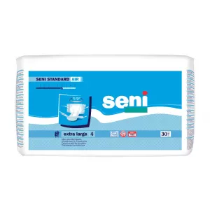 Scutece cu sistem inchis, Extra Large, 30 bucati, Seni Standard Air