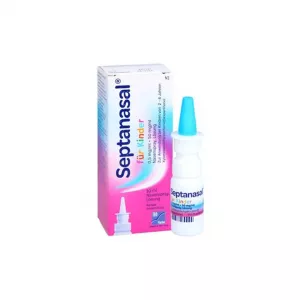 SeptaNazal pentru copii, 0,5 mg/50 mg/ml, 10 ml, Krka