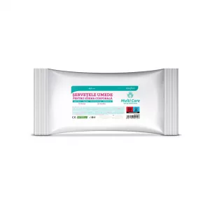 Servetele umede pentru igiena corporala Confort, 50 bucati, Multi Care