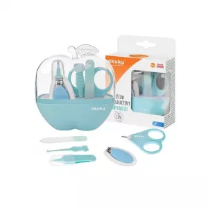Set pentru ingrijirea unghiilor A0043, albastru, Akuku