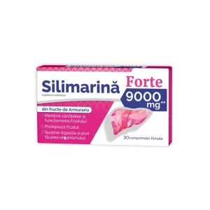 Silimarina Forte 9000mg, 30 comprimate, Zdrovit
