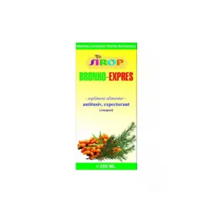 Sirop bronho expres, 200 ml, Elidor