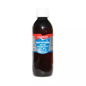 Sirop contra tusei FaviTusin, 250 ml, Favisan