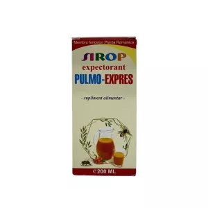 Sirop expectorant Pulmo-Expres, 200 ml, Elidor