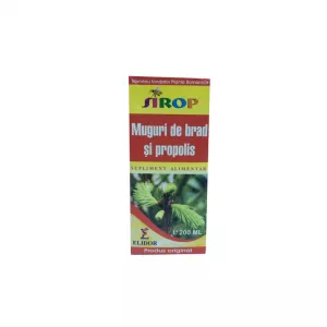 Sirop muguri brad si propolis, 200 ml, Elidor