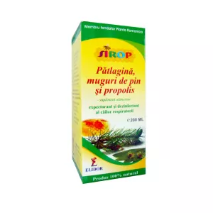 Sirop muguri pin propolis, 200 ml, Elidor