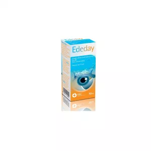 Solutie oftalmica hipertonica sterila Ededay, 10 ml, NTC