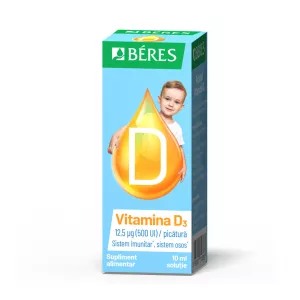 Solutie Vitamina D3, 10 ml, Beres Pharmaceuticals