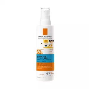 Spray invizibil cu protectie solara SPF50+ fata si corp pentru copii Anthelios Dermo-Pediatrics, 200 ml, La Roche Posay