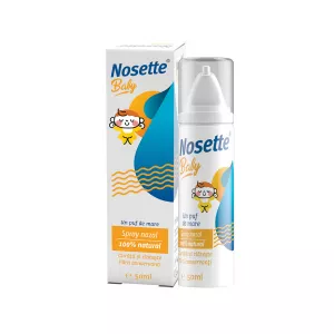 Spray nazal apa de mare izotonica Nosette Baby, 50 ml, Dr. Reddys