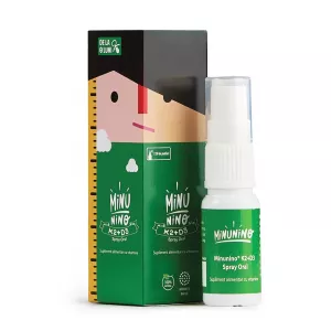 Spray oral K2 + D3 Minunino, 12.5 ml, Medimow