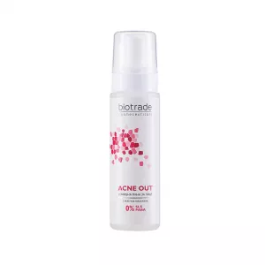 Spuma de curatare pentru ten acneic Acne Out, 150 ml, Biotrade