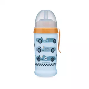 Sticluta sport RACING, albastru deschis, 350 ml, 12 luni +, 56/516 , Canpol