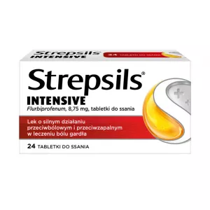 Strepsils Intensiv Miere si Lamaie 8,75 mg, 24 pastile, Reckitt Benckiser Healthcare