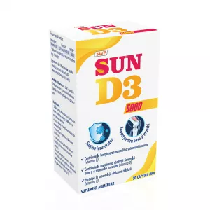Sun D3, 5000 UI, 30 capsule, Sun Wave Pharma