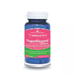 Superfecund femei, 60 capsule, Herbagetica