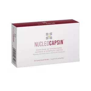 Supliment pentru functionarea normala a sistemului nervos Nucleocapsin, 30 comprimate, Naturpharma
