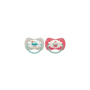Suzeta din silicon simetrica "Cupcake", 0-6 luni, 23/282, Canpol
