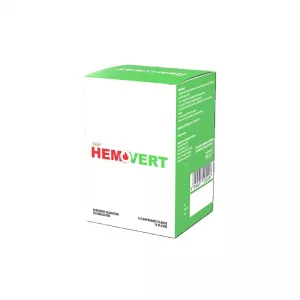 SWP Hemovert, 15 plicuri + 15 comprimate filmate, Sun Wave Pharma