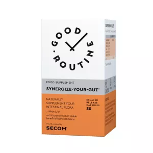 Synergize Your Gut Good Routine, 30 capsule, Secom