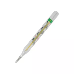 Termometru clasic fara mercur analogic, ecologic si sigur, Perfect Medical