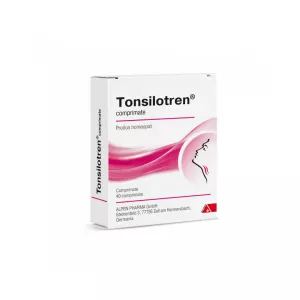 Tonsilotren, 40 comprimate, Alpen Pharma