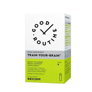 Train your brain Good Routine, 9 x 25 ml, Secom