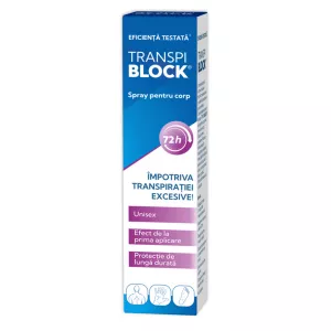 Transpiblock spray pentru corp, 100 ml, Zdrovit