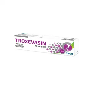 Troxevasin gel, 20 mg/g, 100 g, Teva Pharmaceuticals