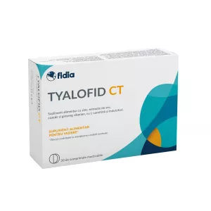 Tyalofid CT, 30 comprimate mastecabile, Fidia