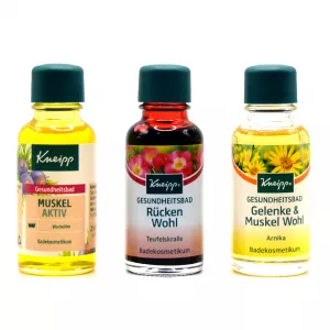 Ulei de baie colectie wellness, 3  x 20 ml, Kneipp