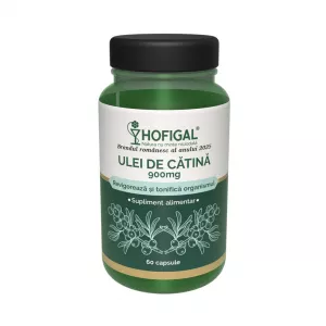 Ulei de catina, 900 mg, 60 capsule, Hofigal