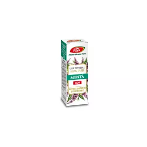 Ulei esential de menta R20, 10 ml, Fares