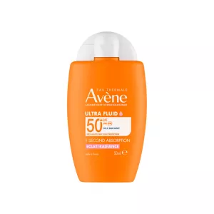 Ultra-Fluid cu protectie solara SPF 50+ Radiance, 50 ml, Avene