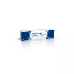 Unguent oftalmic lubrifiant Xailin Night, 5 g,Visufarma