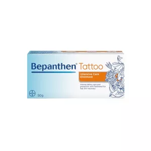 Unguent pentru ingrijirea tatuajelor Bepanthen Tattoo, 50 g, Bayer