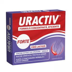 Uractiv Forte fara lactoza, 10 capsule, Terapia