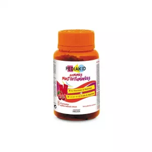 Ursuleti gumati cu vitamine si minerale, 60 ursuleti, Pediakid