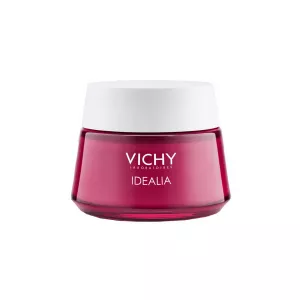 Crema energizanta Vichy Idealia cu efect de netezire si iluminare a tenului pentru ten normal-mixt, 50 ml