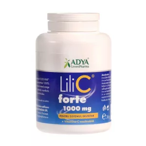 Vitamina C 1000 mg Lili C Forte, 30 comprimate, Adya Green Pharma