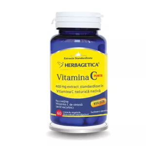 Vitamina C Forte 400 mg, 60 capsule, Herbagetica