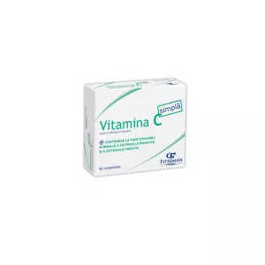 Vitamina C simpla, de supt,  40 comprimate, Fiterman Pharma