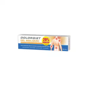  Gel Analgezic Dolorgiet (-20% Reducere), 100 ml, Zdrovit